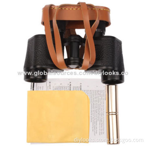 6 x 24mm Universal Telescope Binocular with Leather Carry BagNew